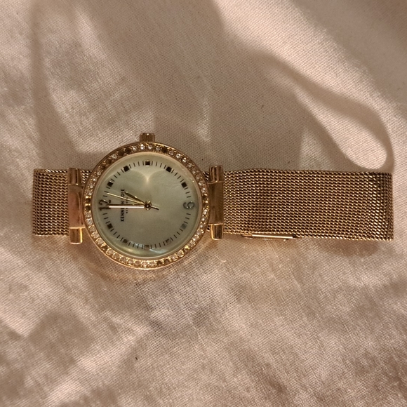 Kenneth Cole Gold Women's Watch with Crystal Bezel - Picture 8 of 8